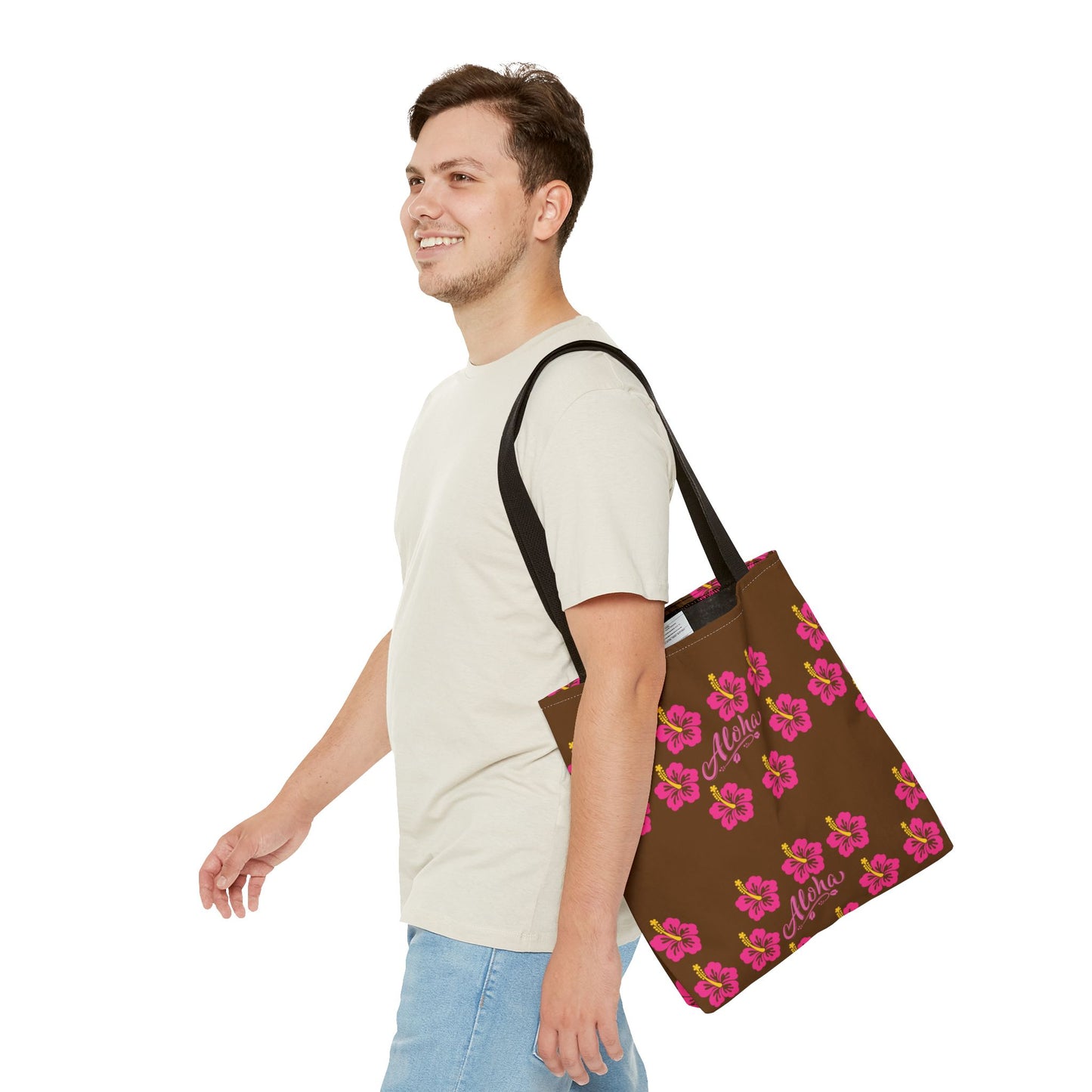 Aloha Floral Tote Bag - Perfect for Beach Days & Summer Adventures