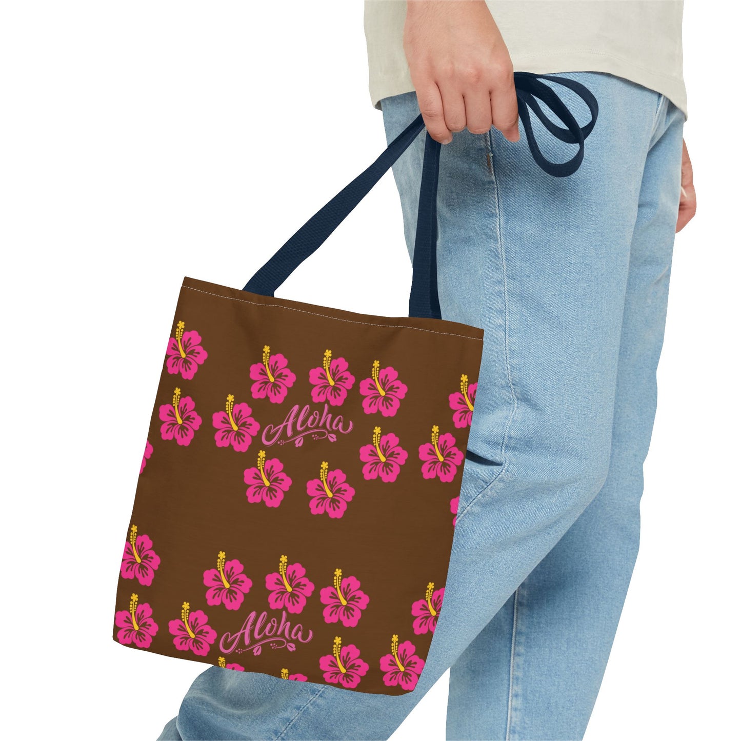 Aloha Floral Tote Bag - Perfect for Beach Days & Summer Adventures