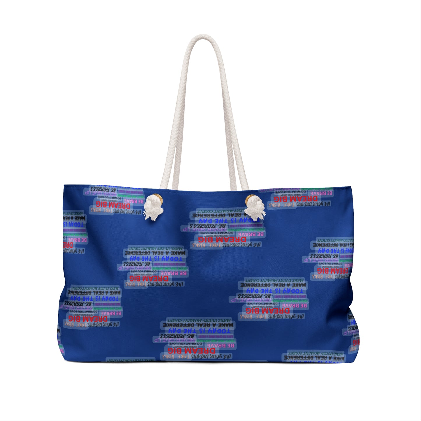 Dream Big Weekender Bag - Inspirational Travel Tote for Motivated Souls
