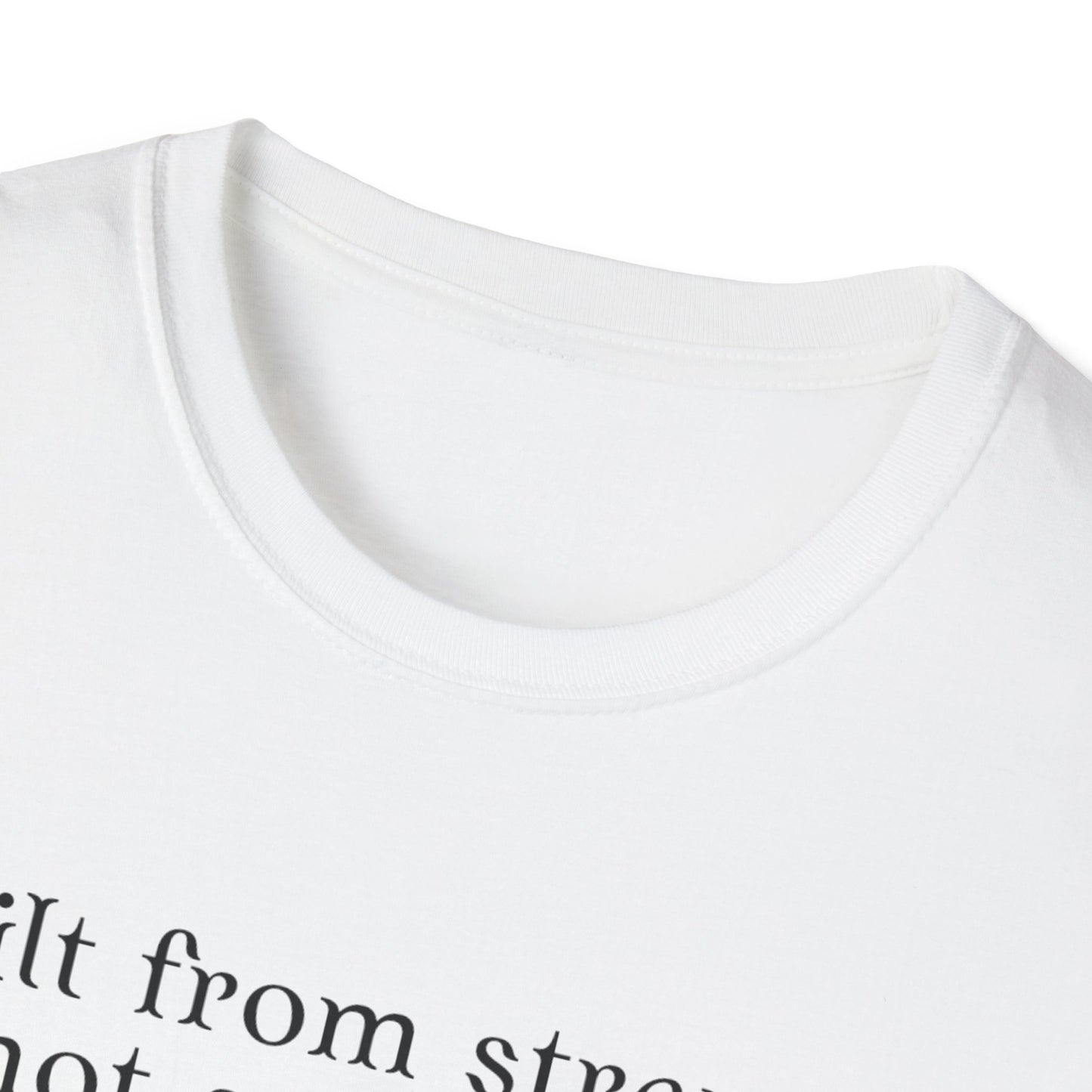 Empowerment Quote T-Shirt - "Built from Strength, Not Approval" - Unisex Softstyle Tee