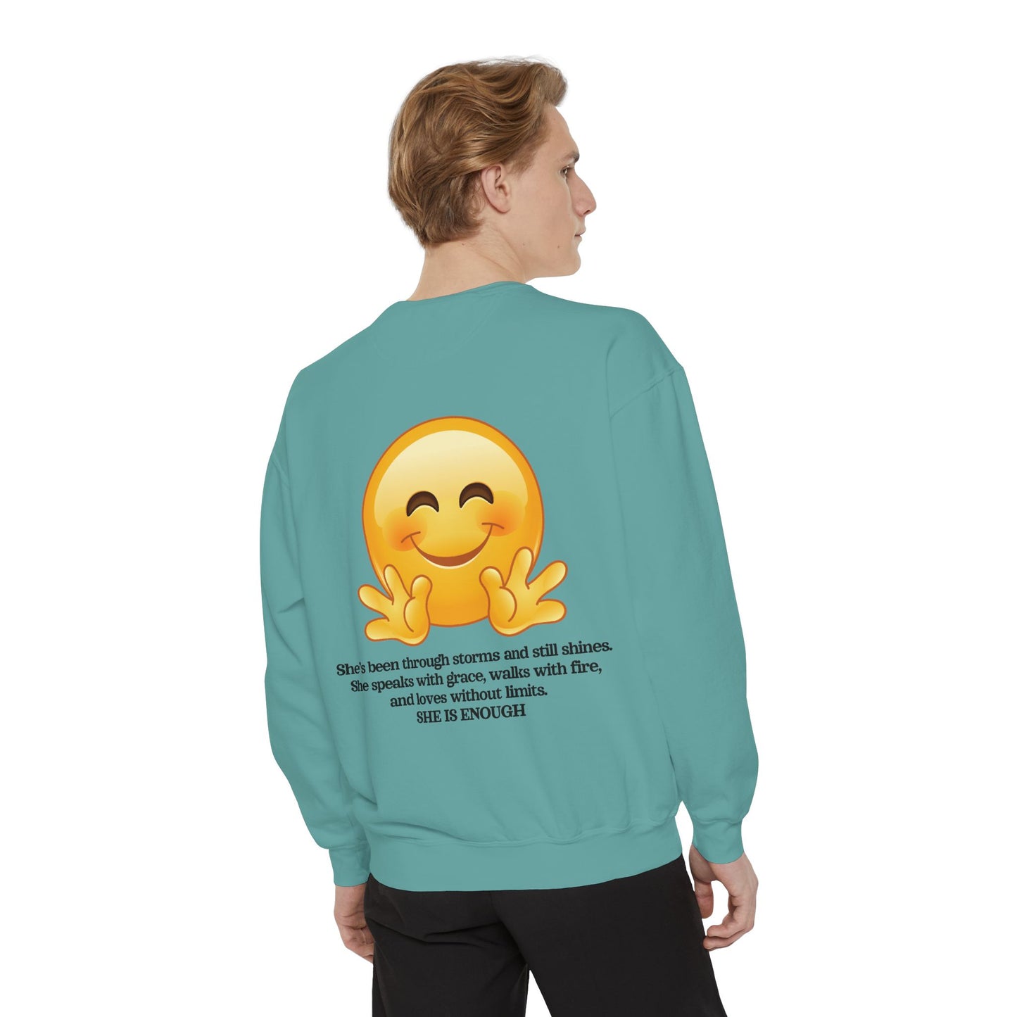 Empowerment Unisex Sweatshirt - She's Not Perfect. She's Powerful.