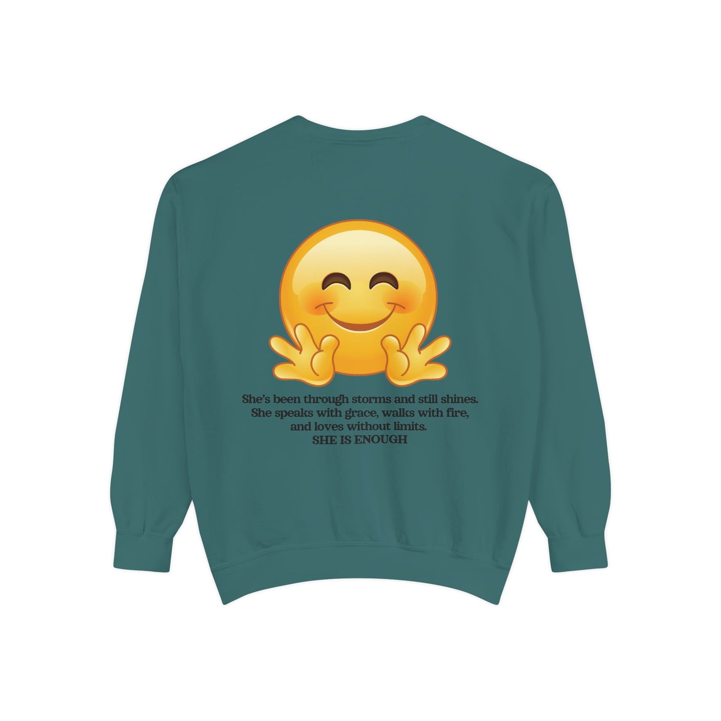 Empowerment Unisex Sweatshirt - She's Not Perfect. She's Powerful.