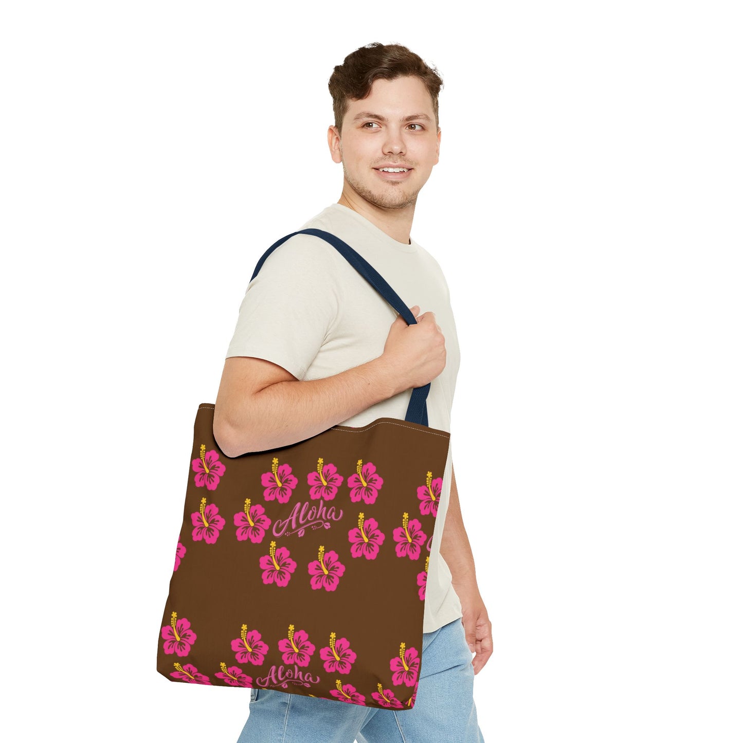 Aloha Floral Tote Bag - Perfect for Beach Days & Summer Adventures