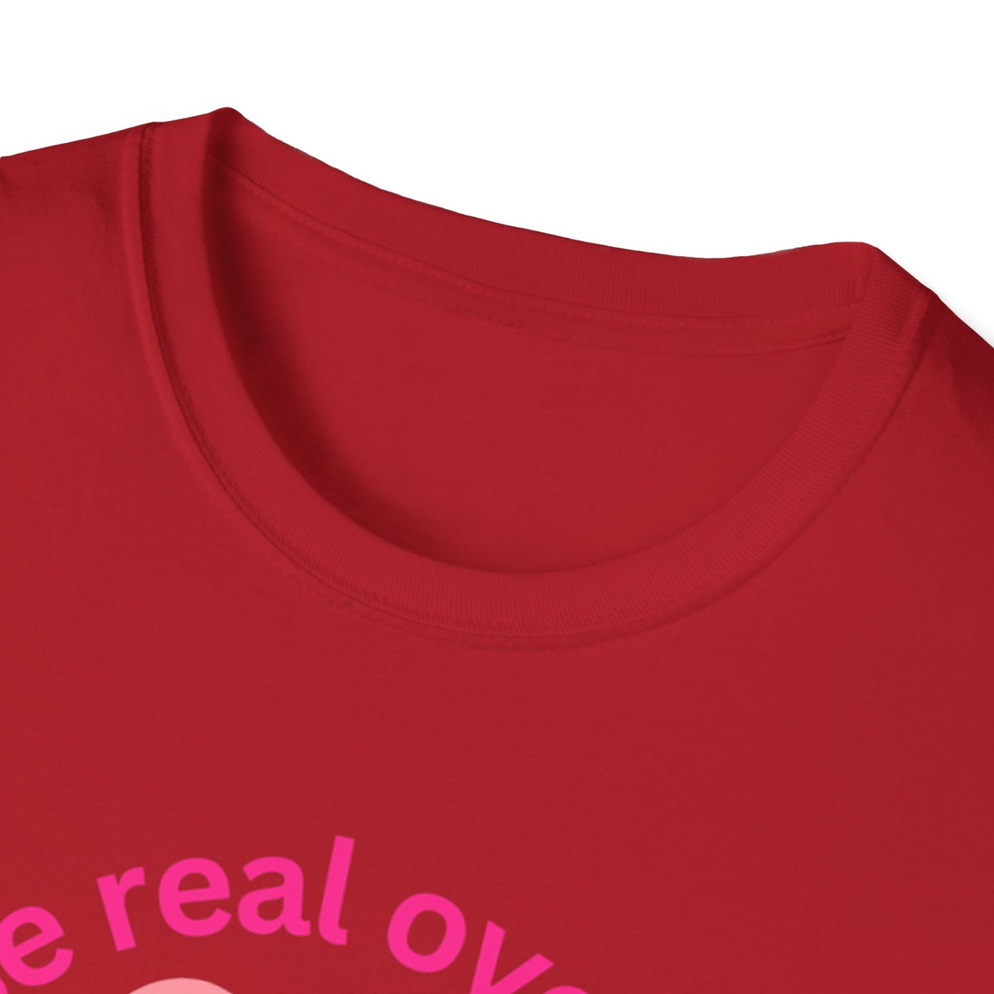 Unisex Softstyle T-Shirt - "He Chose Real Over Perfect" & "Real Women Don't Need to Pretend" Inspirational Tee