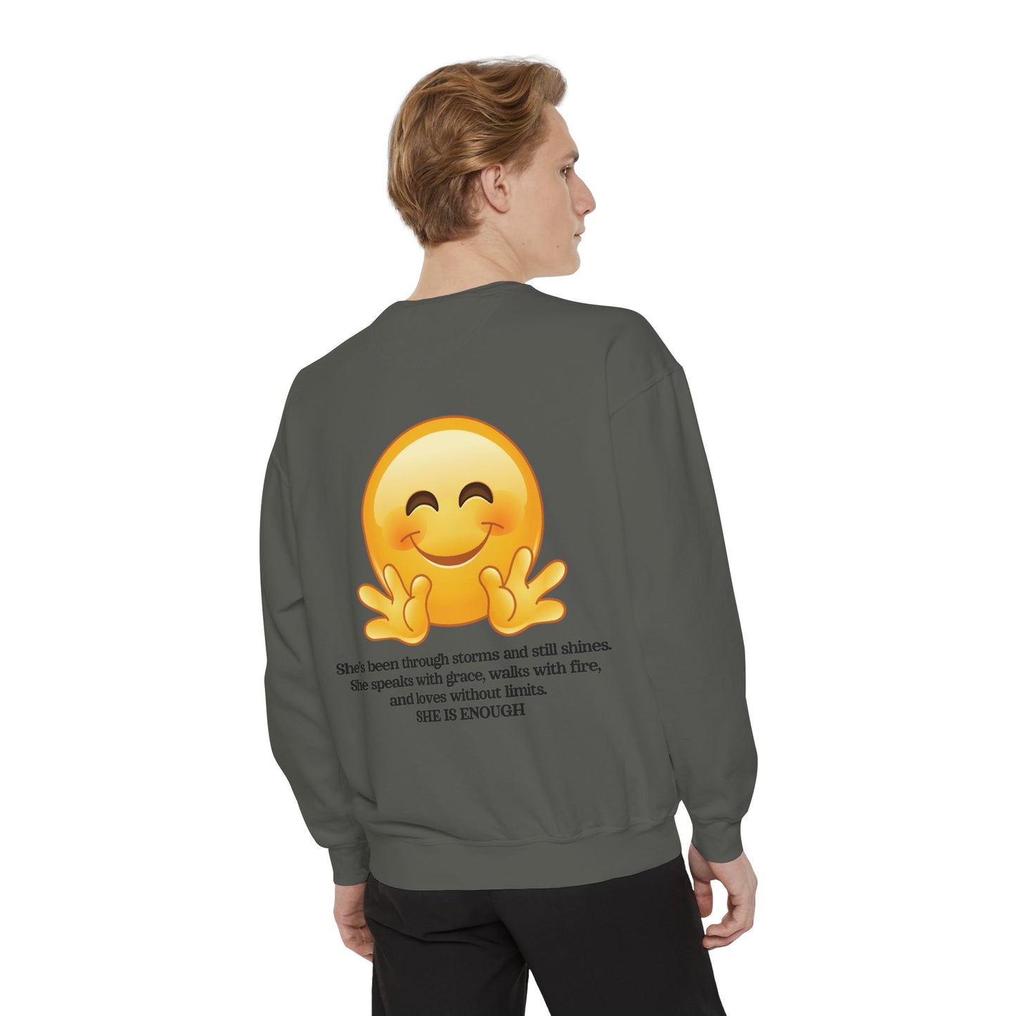 Empowerment Unisex Sweatshirt - She's Not Perfect. She's Powerful.