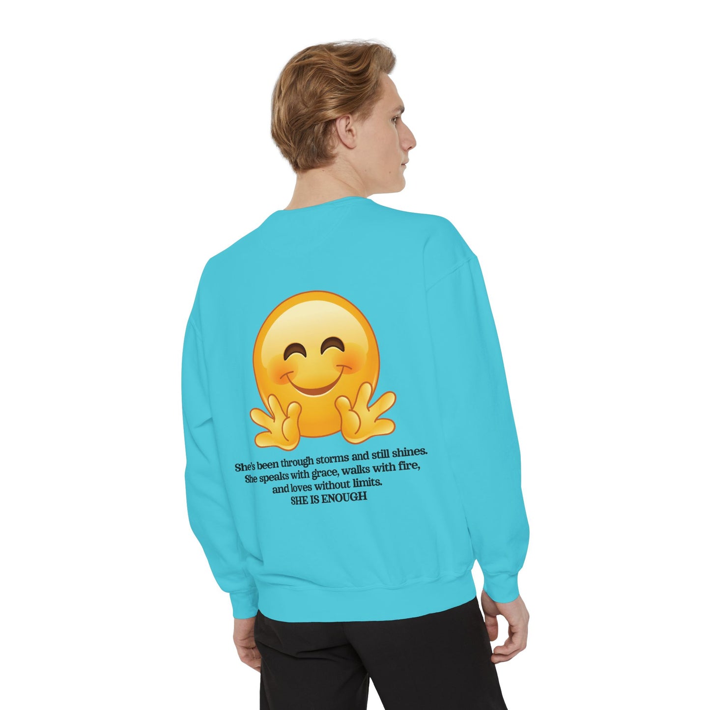 Empowerment Unisex Sweatshirt - She's Not Perfect. She's Powerful.