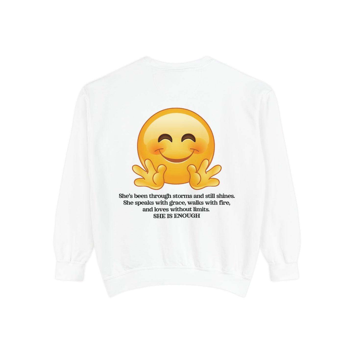 Empowerment Unisex Sweatshirt - She's Not Perfect. She's Powerful.
