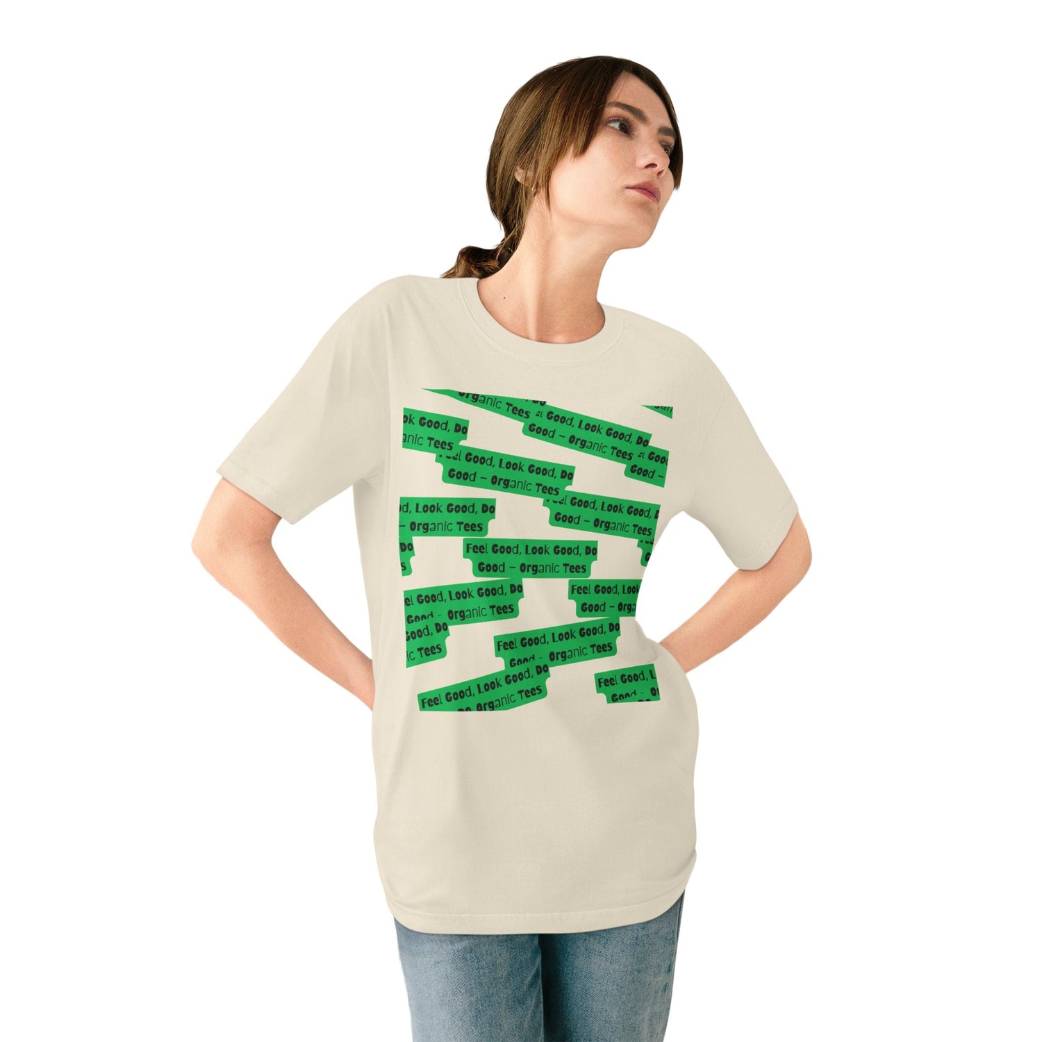 feel good,look good, do good, organic tees