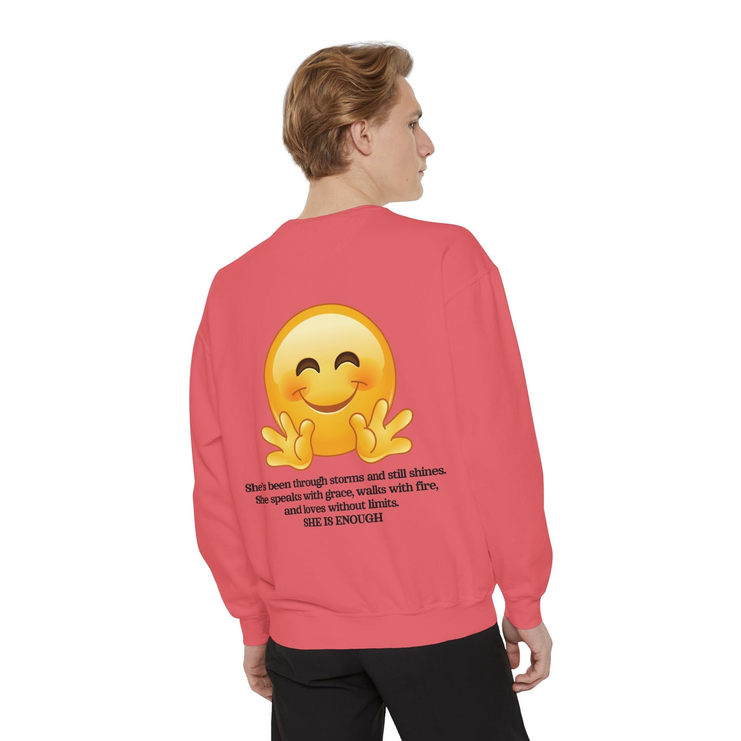 Empowerment Unisex Sweatshirt - She's Not Perfect. She's Powerful.