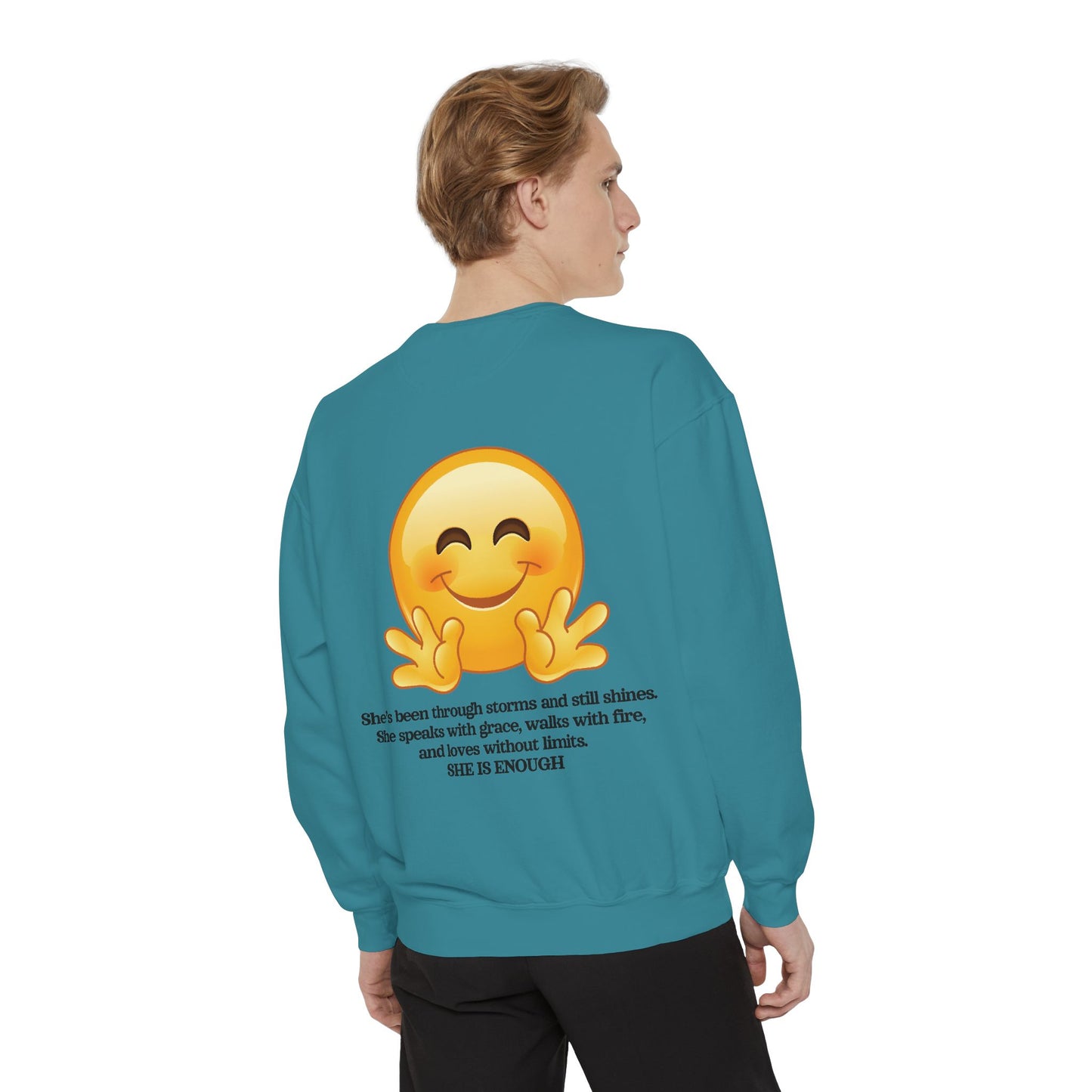 Empowerment Unisex Sweatshirt - She's Not Perfect. She's Powerful.