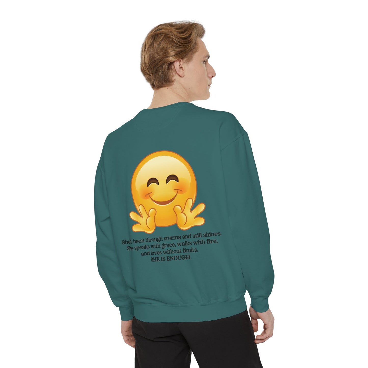 Empowerment Unisex Sweatshirt - She's Not Perfect. She's Powerful.