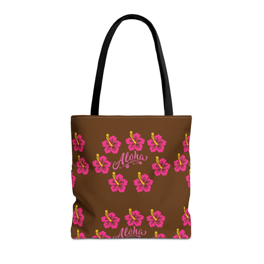 Aloha Floral Tote Bag - Perfect for Beach Days & Summer Adventures