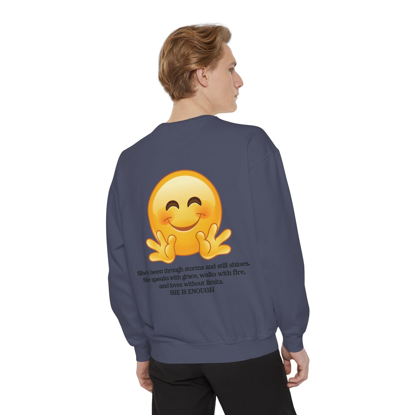 Empowerment Unisex Sweatshirt - She's Not Perfect. She's Powerful.