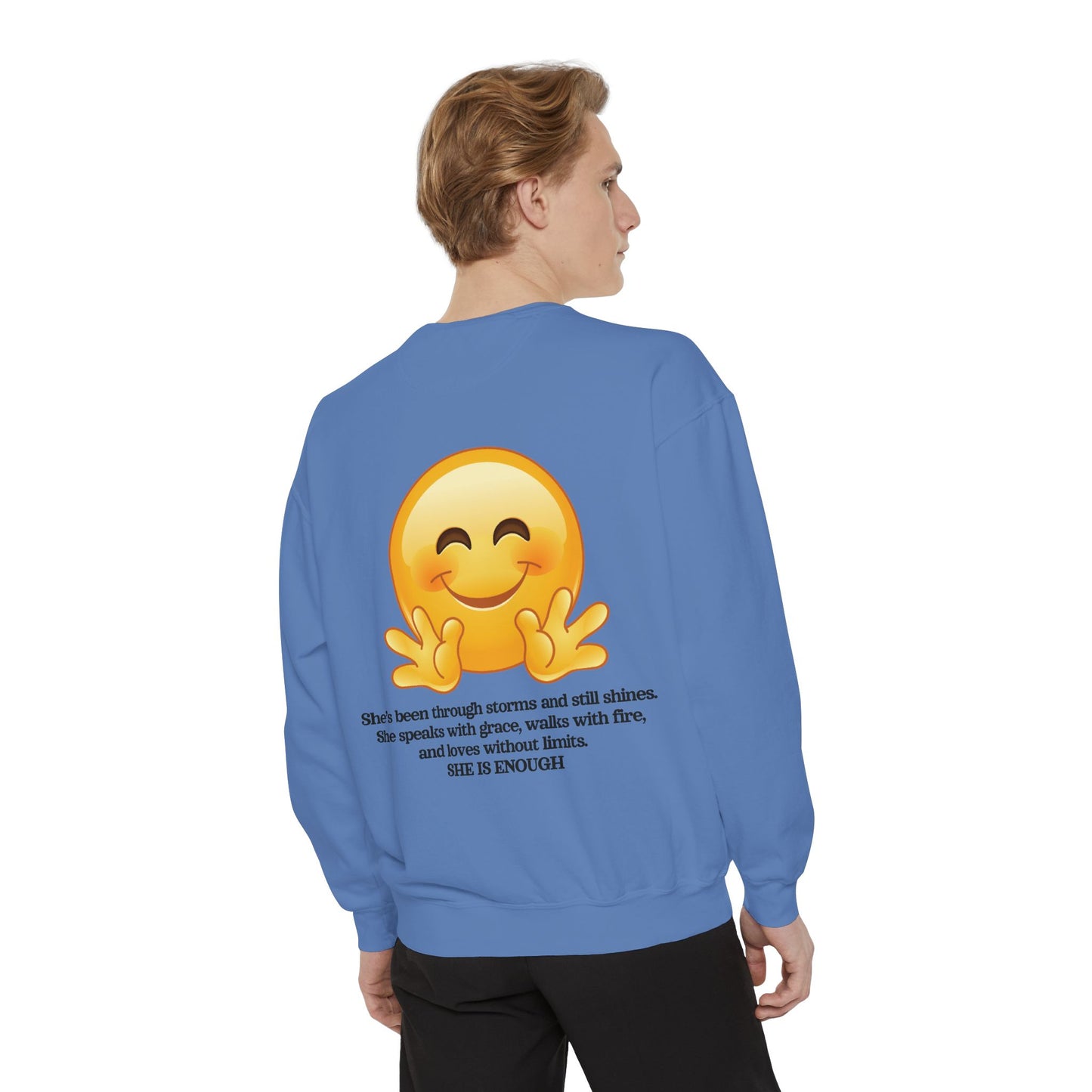 Empowerment Unisex Sweatshirt - She's Not Perfect. She's Powerful.