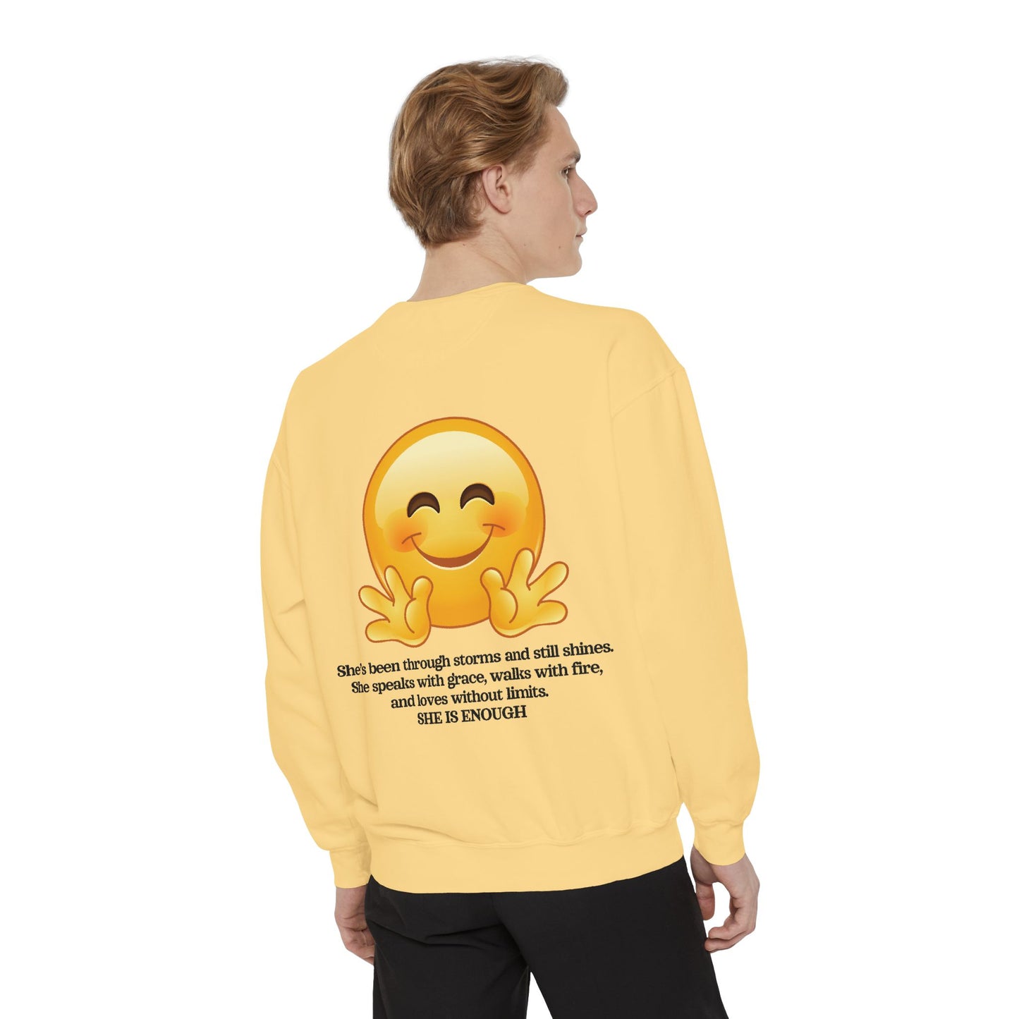 Empowerment Unisex Sweatshirt - She's Not Perfect. She's Powerful.
