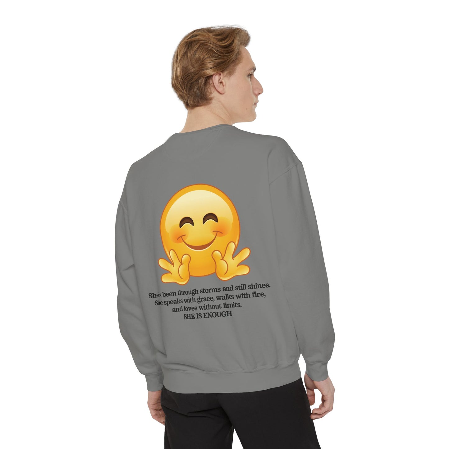 Empowerment Unisex Sweatshirt - She's Not Perfect. She's Powerful.